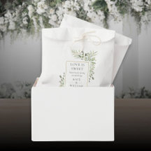 Amour de feuillage de verdure Mariage doux