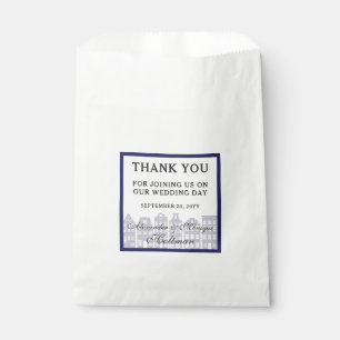 Sachets En Papier Amsterdam Canal Row Héberge Merci Mariage néerland