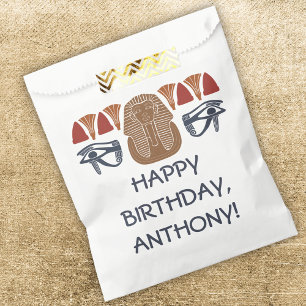 Sachets En Papier Ancienne Egypte Roi Tut Thème Personnalisé Parti