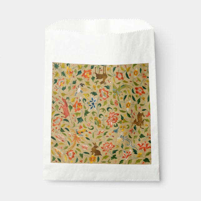 Sachets En Papier Animal Antique Cheval Oiseau Deer Rabbit (Devant)