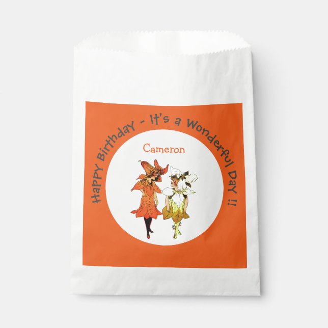 Sachets En Papier Approvisionnement en Tigre-Lily de Trillium (Devant)