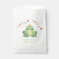 Aquarelle Cute Frog Baby shower