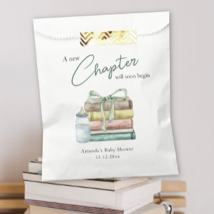 Sachets En Papier Aquarelle Nouveau Baby shower de chapitre