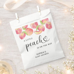 Sachets En Papier Aquarelle Petite pêche est sur le chemin baby show