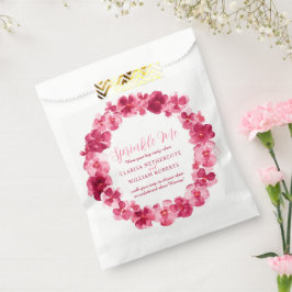 Sachets En Papier Aquarelle rouge pansy mariage m'épingler confetti