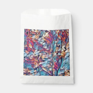 SACHETS EN PAPIER ARBRE ABSTRAIT