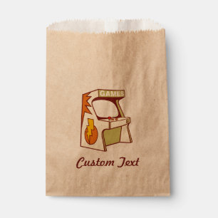 Sachets En Papier Arcade machine sac de faveur