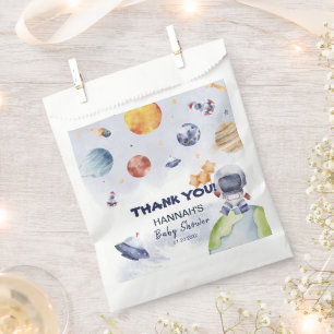 Sachets En Papier Astronaut Espace extra-atmosphérique Baby shower d