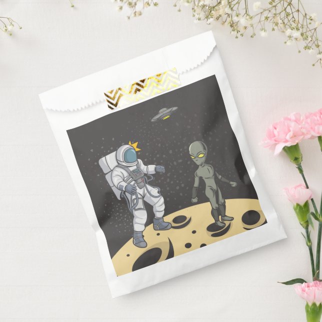 Sachets En Papier Astronaute et alien (Scellé)