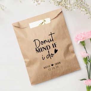 Sachets En Papier Attention si je fais Mariage du coeur