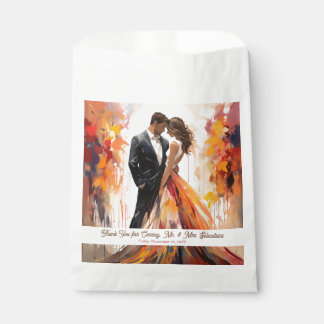 Sachets En Papier Automne Automne Mariage Artistique Favour Sac