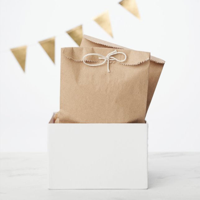 Sachets En Papier Autorité simple (Fête)