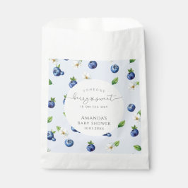 Sachets En Papier Baby shower Berry Sweet Blueberry