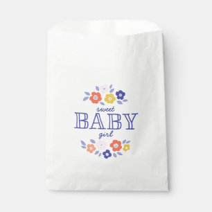 Sachets En Papier Baby shower Cascade vintage