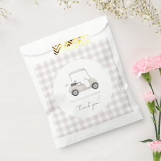 Sachets En Papier baby shower de golf neutre
