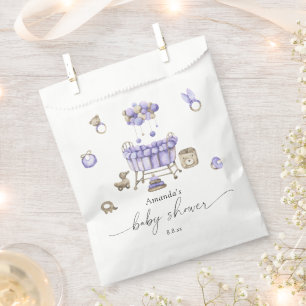 Sachets En Papier Baby shower de nurserie mixte
