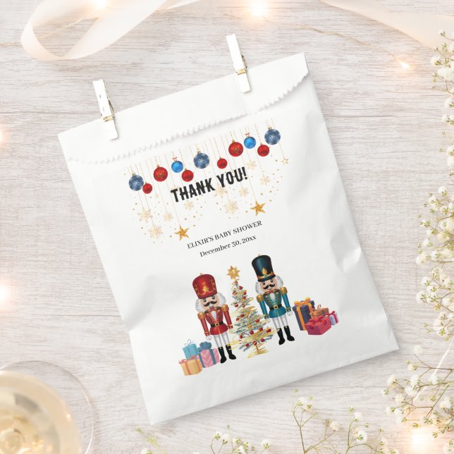 Sachets En Papier Baby shower Festif Nutcracker Ornaments (Coupé)