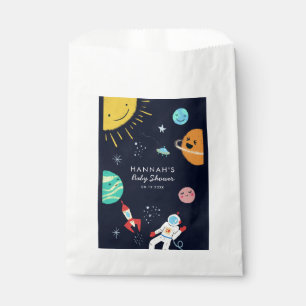 Sachets En Papier Baby shower Galaxy Space Planets