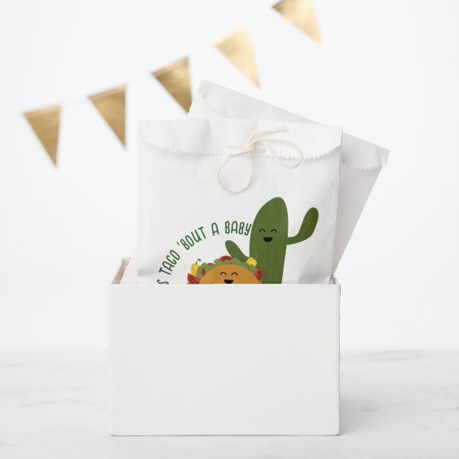 Sachets En Papier Baby shower mexicain de fiesta taco (Fête)