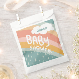 Sachets En Papier BABY SHOWER Mignons Nuages Rainbow Pluie PERSONNAL