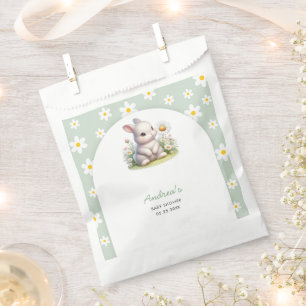 Sachets En Papier Baby shower neutre de Bunny Genre