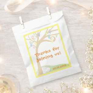 Sachets En Papier Baby shower, Paci Bunny