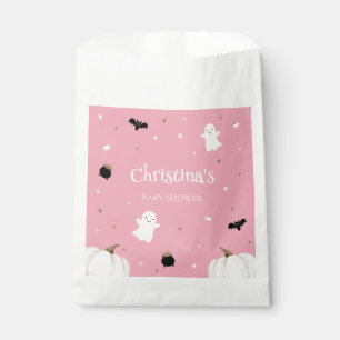 Sachets En Papier Baby shower Pastel Pink Halloween