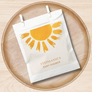 Sachets En Papier Baby shower Sun