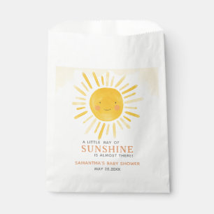 Sachets En Papier Baby Shower Un Petit Rayon de Soleil