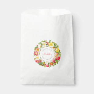 Sachets En Papier Baby shower vintage en germe Fleur Favoriser les s