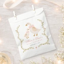 Baby shower vintage Goose Mama