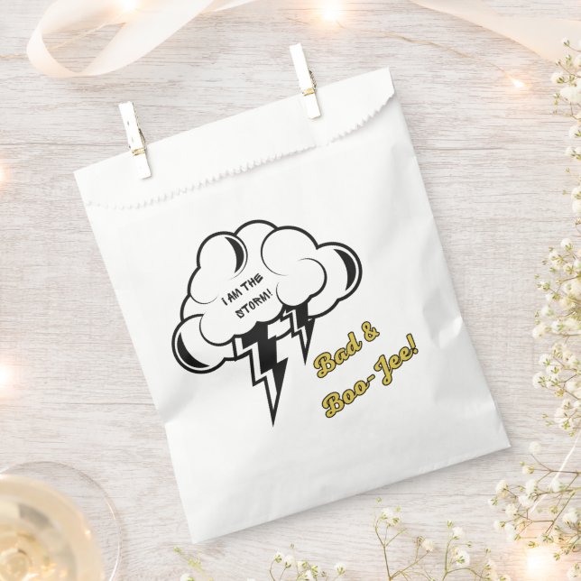 Sachets En Papier Bad et Boo-jee Favor (Coupé)