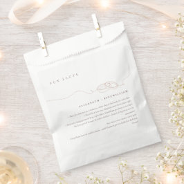 Sachets En Papier Bagues Mariages simples | Fait amusant Mariage ros