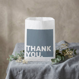 Sachets En Papier Balise Bold Blue Mariage Merci Favoriser