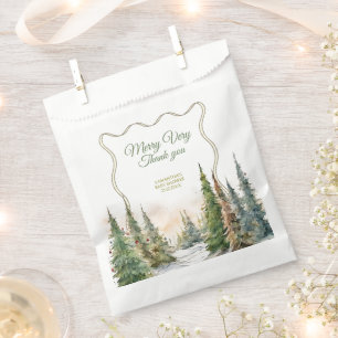 Sachets En Papier Balise cadeau de petit Baby shower de Noël Joyeux