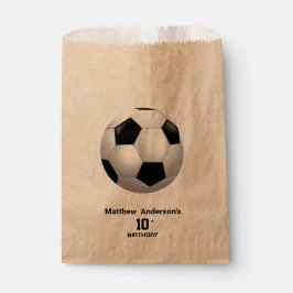 Sachets En Papier Balle de football Anniversaire Fab Loot