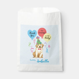 Sachets En Papier Ballons de fête d'anniversaire Laboratoire jaune