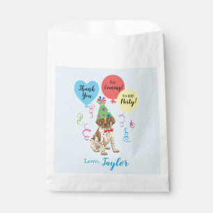 Sachets En Papier Balloons de fête d'anniversaire Pointeur allemand