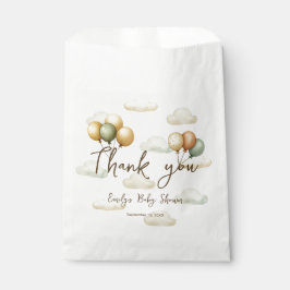 Sachets En Papier Balloons flottants Aventures Merci