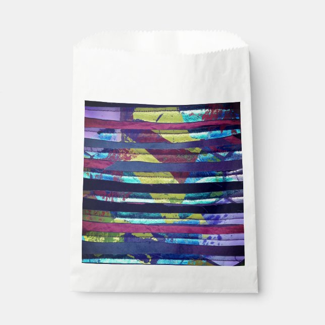 Sachets En Papier Bandes métalliques (Devant)