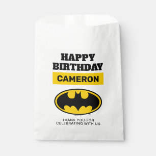 Sachets En Papier Batman   Gotham City Joyeux Anniversaire