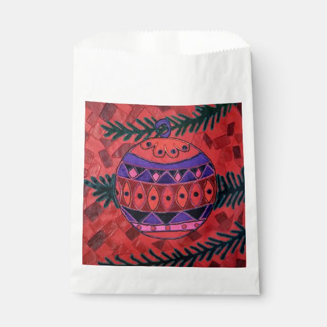 Sachets En Papier Bauble (Devant)