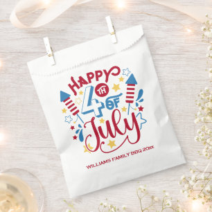 Sachets En Papier BBQ personnalisé du 4 juillet