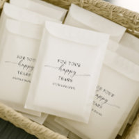 Beau Boho personnalisé Mariage Tissue Pack