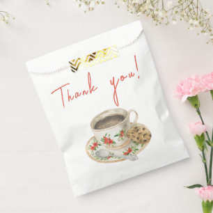 Sachets En Papier Bébé prépare du café Merci