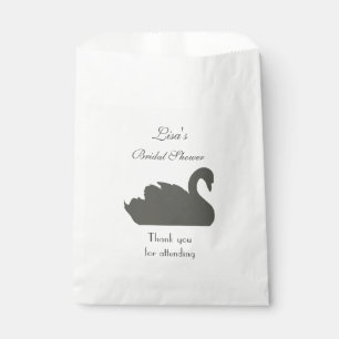 Sachets En Papier Belle Fête des mariées de cygne