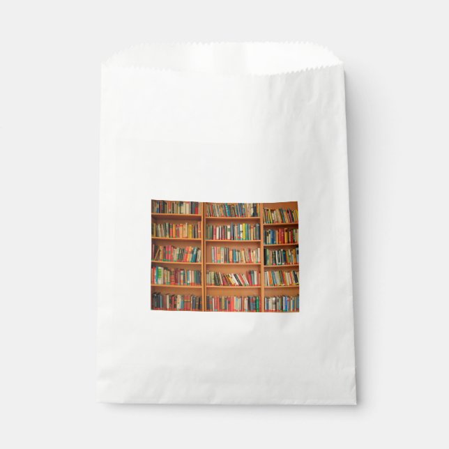 Sachets En Papier Bibliothèque Livres Librairie Vêtements de livres  (Devant)