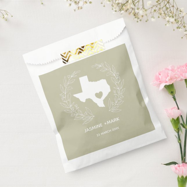 Sachets En Papier Bienvenue dans les faveurs du Texas party (Scellé)