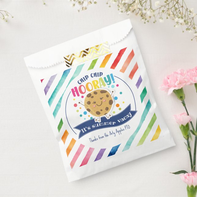 Sachets En Papier biscuit cadeau cadeau été vacances (Scellé)
