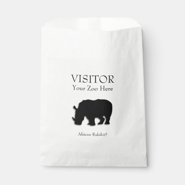Sachets En Papier Black Rhino, événement (Devant)